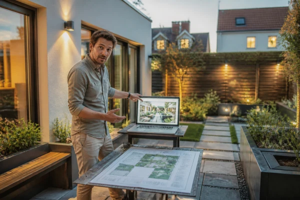 Conception jardin pour petite surface Lésigny