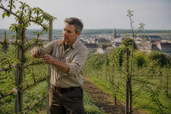 Élagage taille douce arbres fruitiers Brie-Comte-Robert
